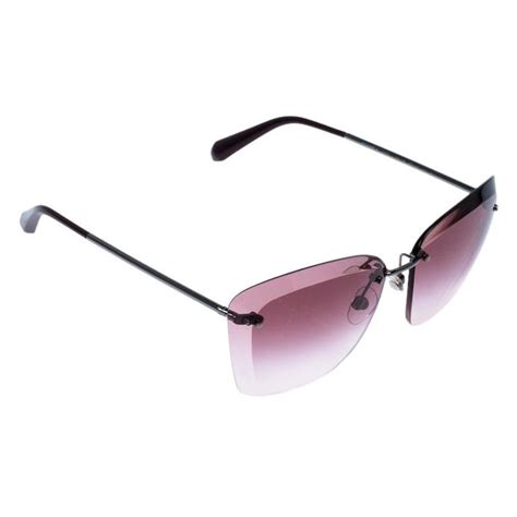 chanel butterfly eyeglasses pink|chanel rimless eyeglasses frames.